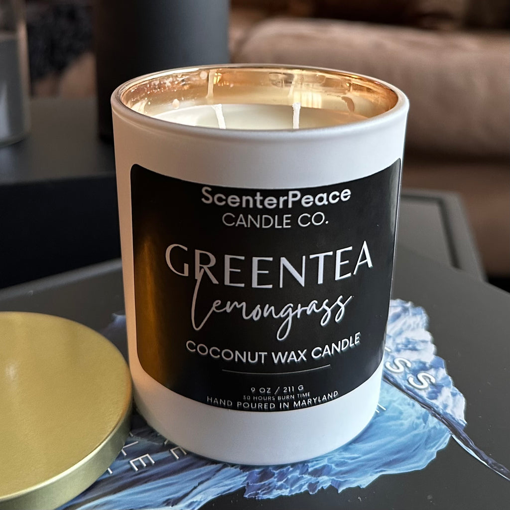 Greentea Lemongrass 9 OZ Candle